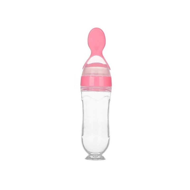 Biberon avec cuillère pour nouveau-né | EasyBottle™ - Gabriel et Alba