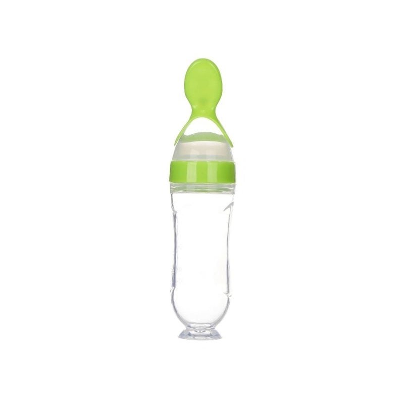 Biberon avec cuillère pour nouveau-né | EasyBottle™ - Gabriel et Alba