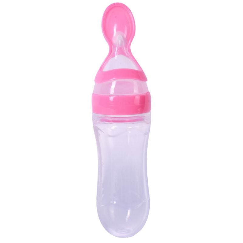 Biberon avec cuillère pour nouveau-né | EasyBottle™ - Gabriel et Alba