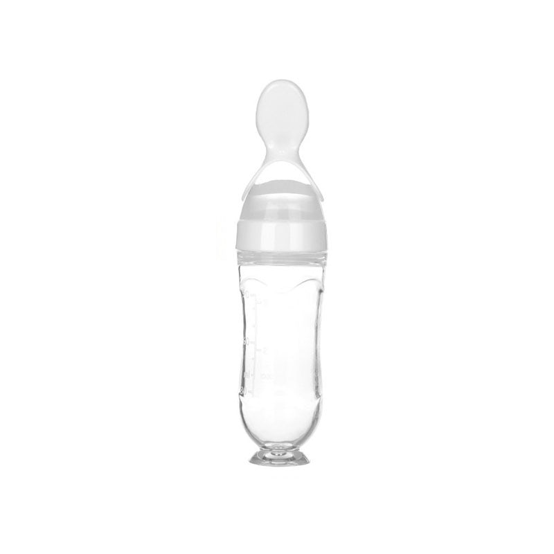 Biberon avec cuillère pour nouveau-né | EasyBottle™ - Gabriel et Alba